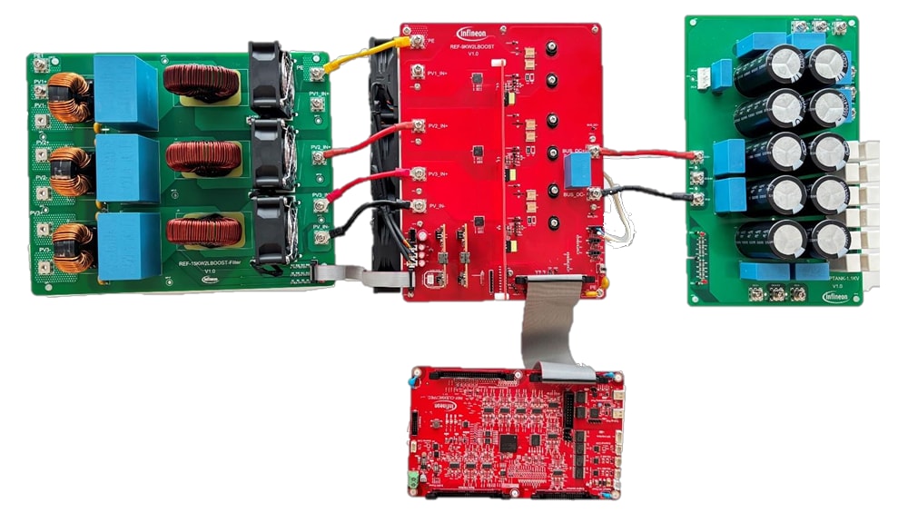 Infineon Technologies Referenzdesign für Aufwärtswandler REF-9KW2LBOOST